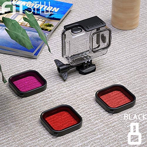 FitStill Waterproof Housing Case for GoPro Hero 8 Black, Protective 60m  Underwater Dive Case Shell with 3 Pack Filters – FitStill Gopro Accessories